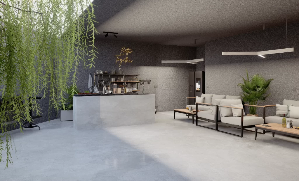 COXS CLUB - venkovní terasa s klidovou zónu a gril